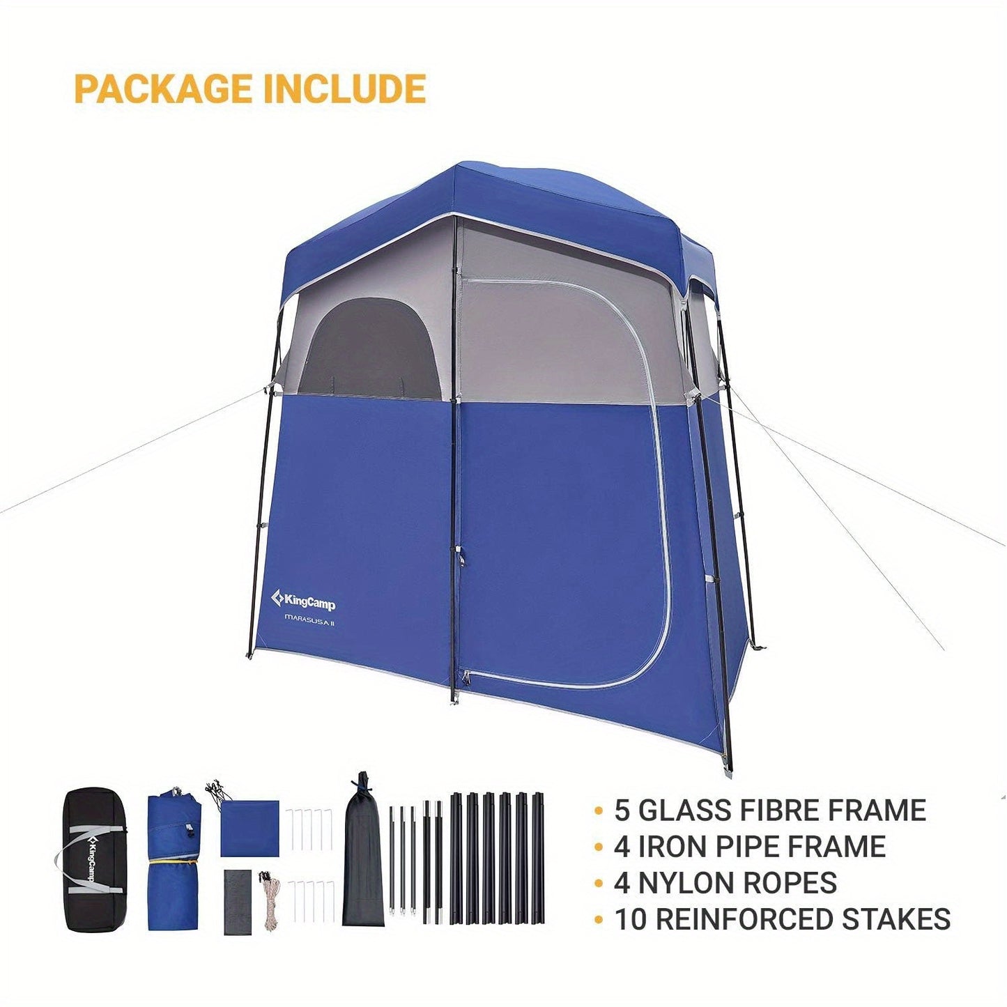 KingCamp Camping Shower Tent