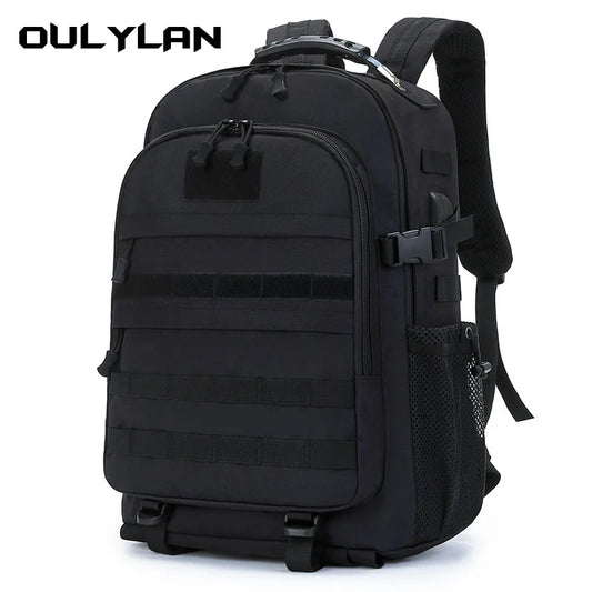 Tactical Rucksack for Men Hiking Camping Hunting Bags Outdoor Sports Travel Bag Male Large Capacity Waterproof Backpack