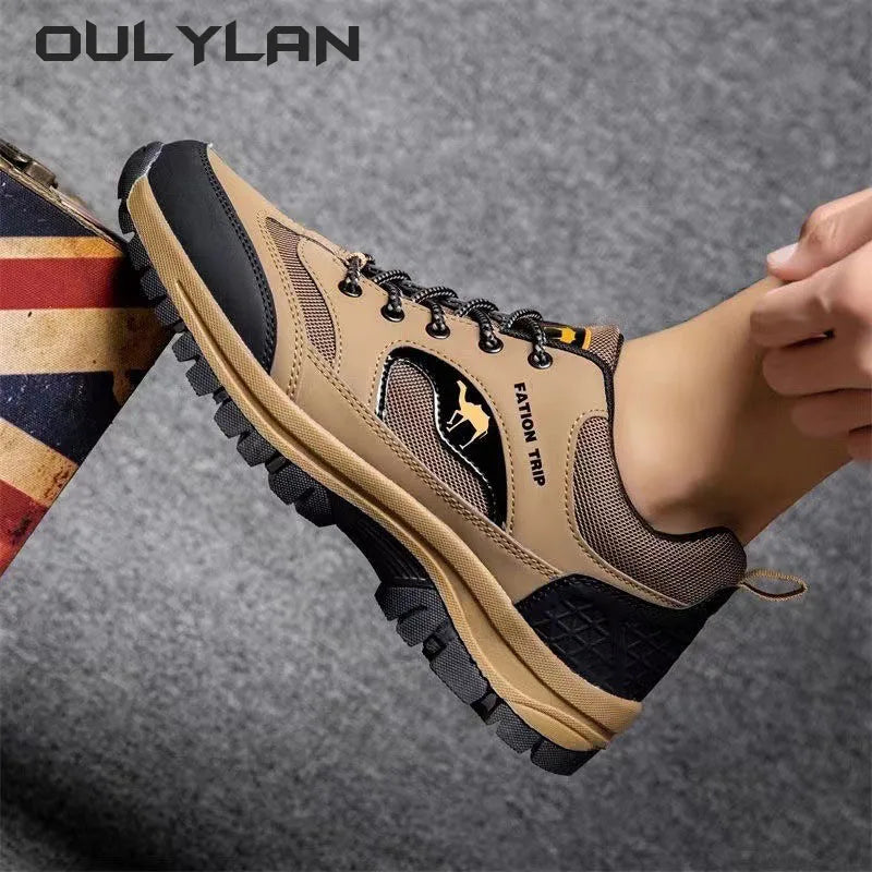 Outdoor hiking shoes, thick soled hiking shoes, sports shoes