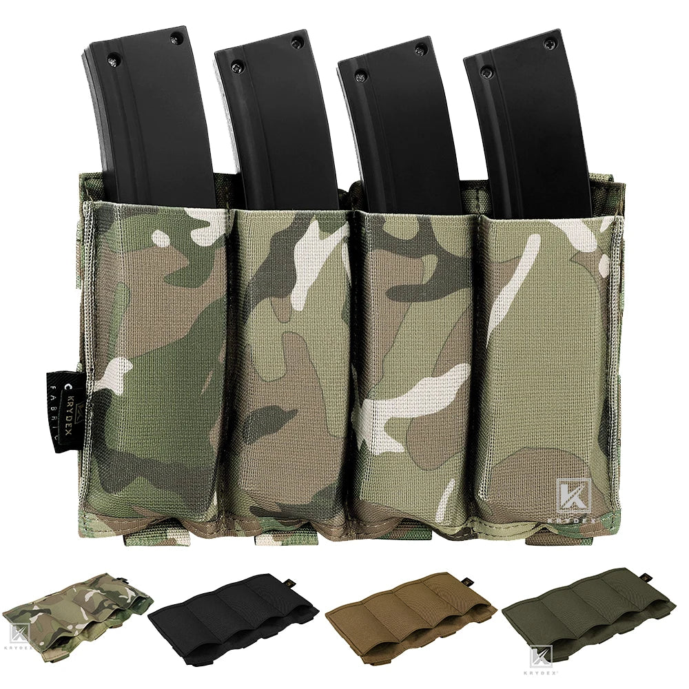 KRYDEX Quadruple Elastic Magazine Pouch