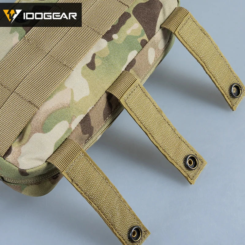 IDOGEAR Tactical Pouch MOLLE Pouch EDC Bag Accessory Utility Pouch Multi-function Tool Bags