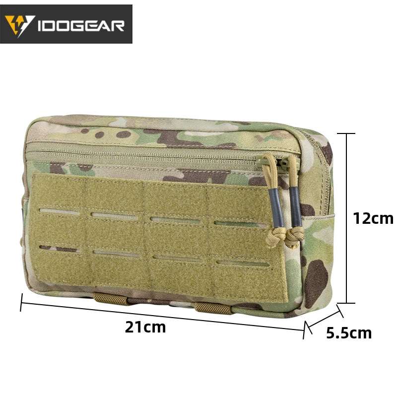 IDOGEAR Tactical Pouch MOLLE Pouch EDC Bag Accessory Utility Pouch Multi-function Tool Bags