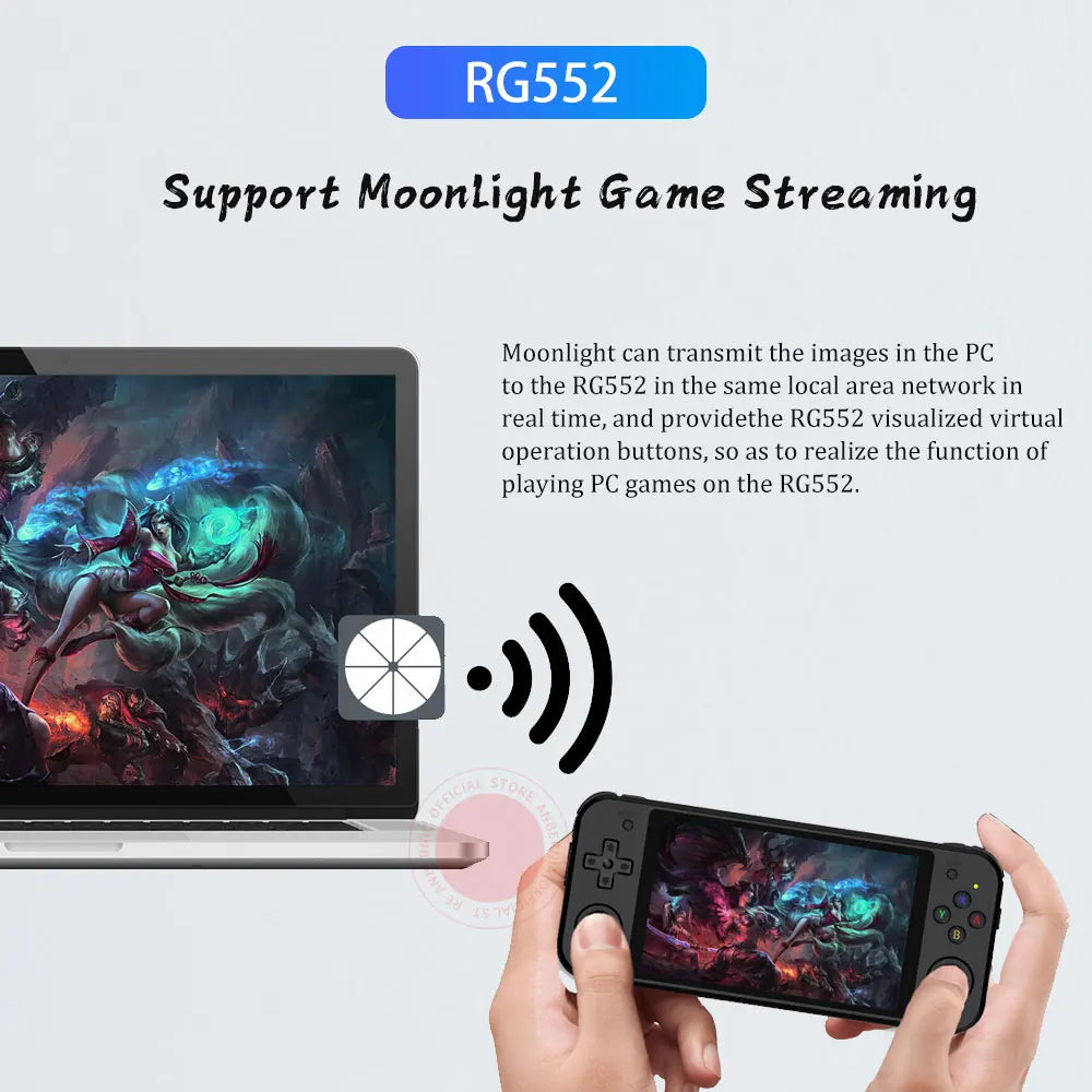 ANBERNIC RG552 Handheld Android System Game Console