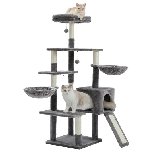 Domestic Delivery Wood  Climbing Tree Cat Jumping Toy Fun Scratching Posts Solid Cats Climb Frame