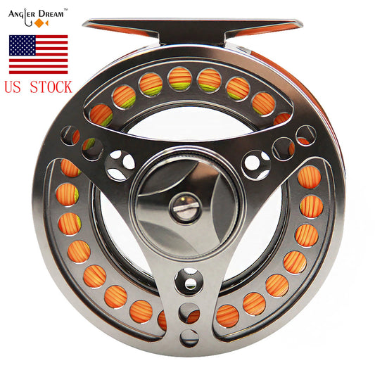 CNC Fly Fishing Reel 3/4 5/6 7/8 9/10 With Fly Fishing Line Combo