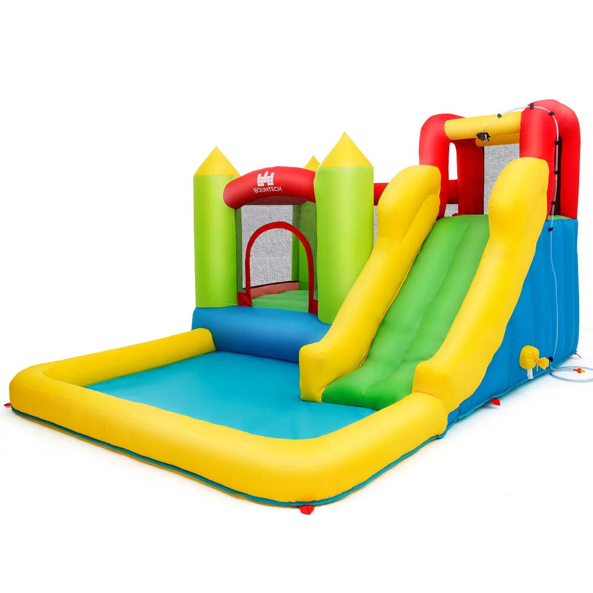 kids Inflatable Bounce House Water Slide