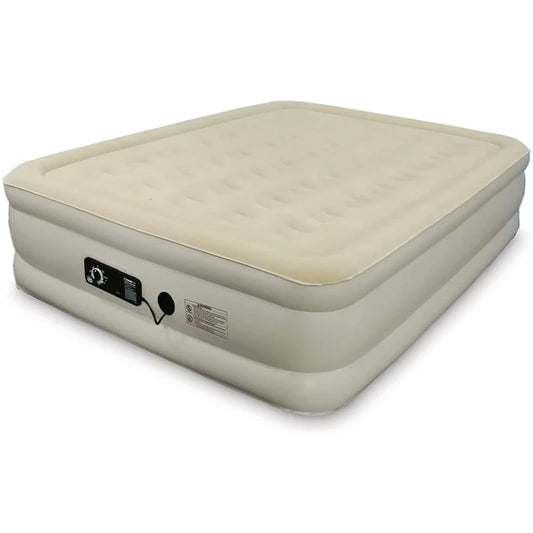 Air Mattress with Never Flat Pump, Luxury Inflatable Mattress with Built in Air Pump