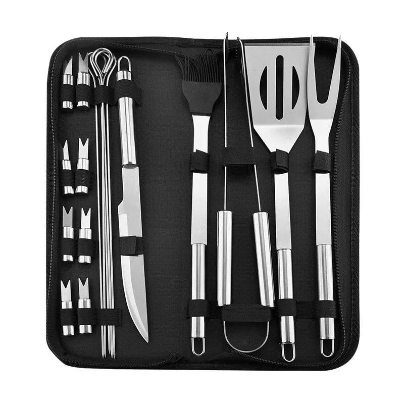 Stainless Steel BBQ Tools Set