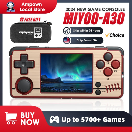 MIYOO A30 Handheld Game Console 2.8'' IPS Screen