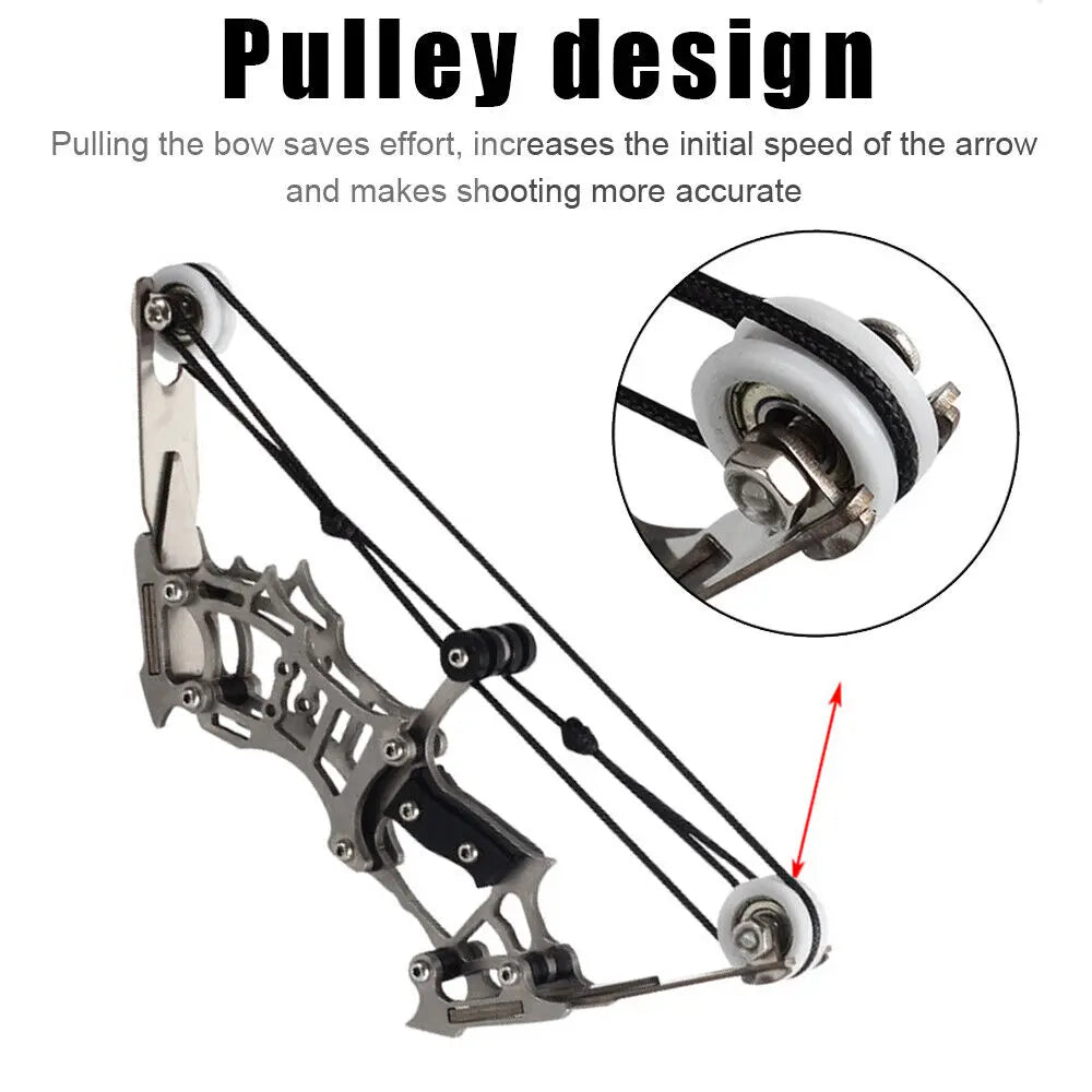 8.6in Mini Compound Bow Kit