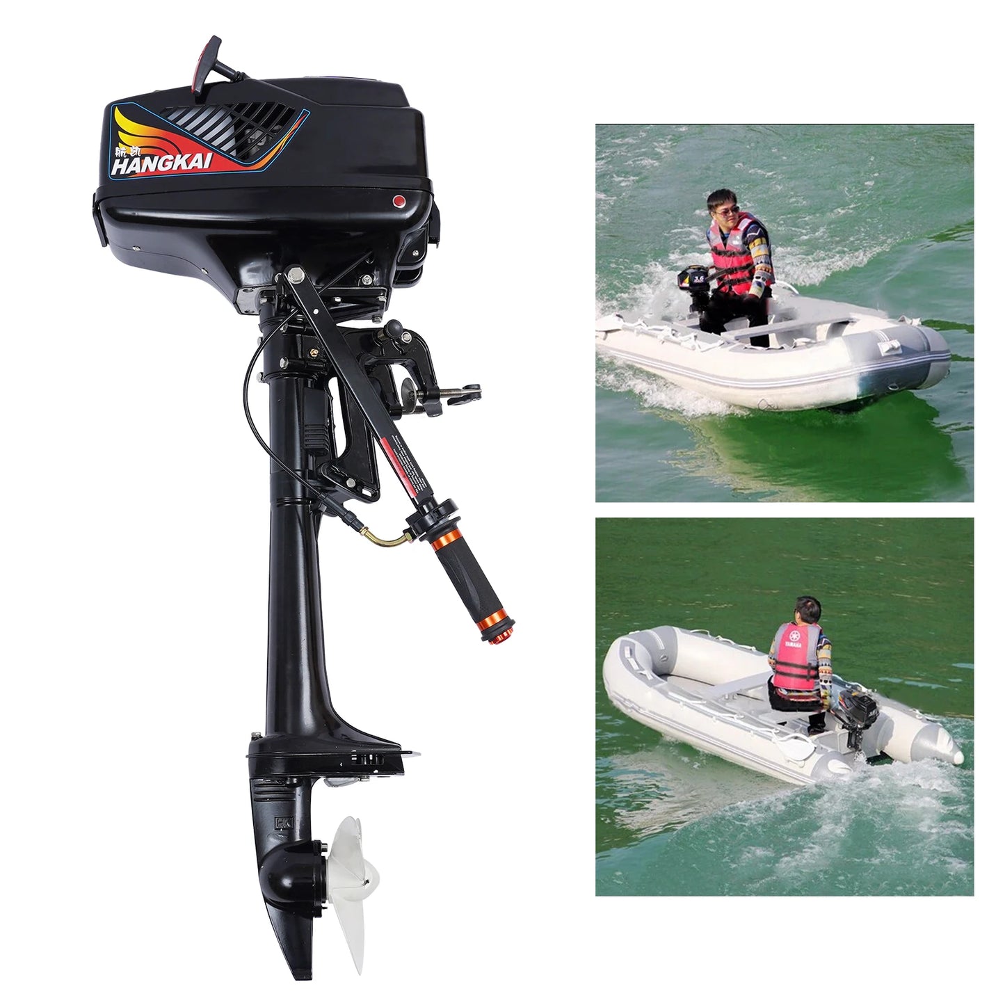 2-Stroke 3.5HP/3.6HP/6HP/ 12HP/18HP Outboard Motor Engine