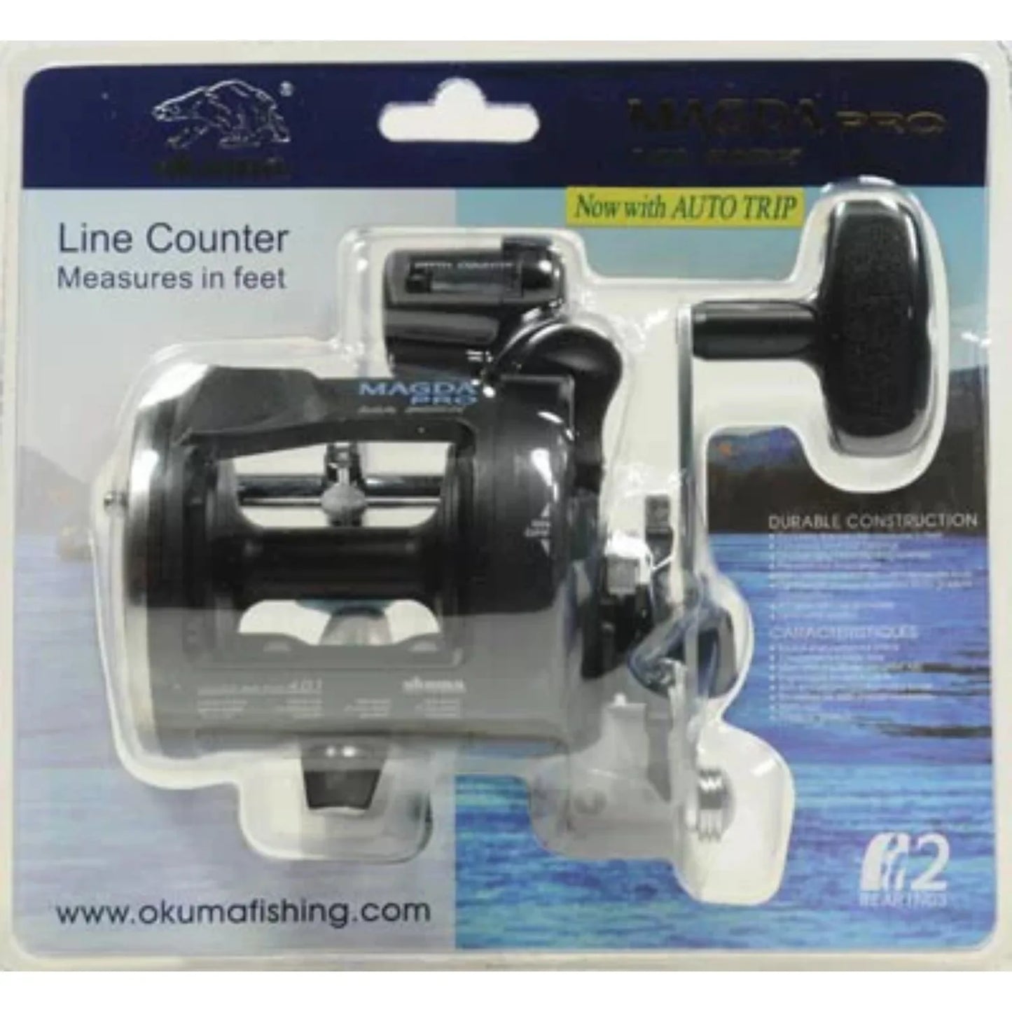 Okuma Magda Pro Line Counter 30DX Fishing Reel