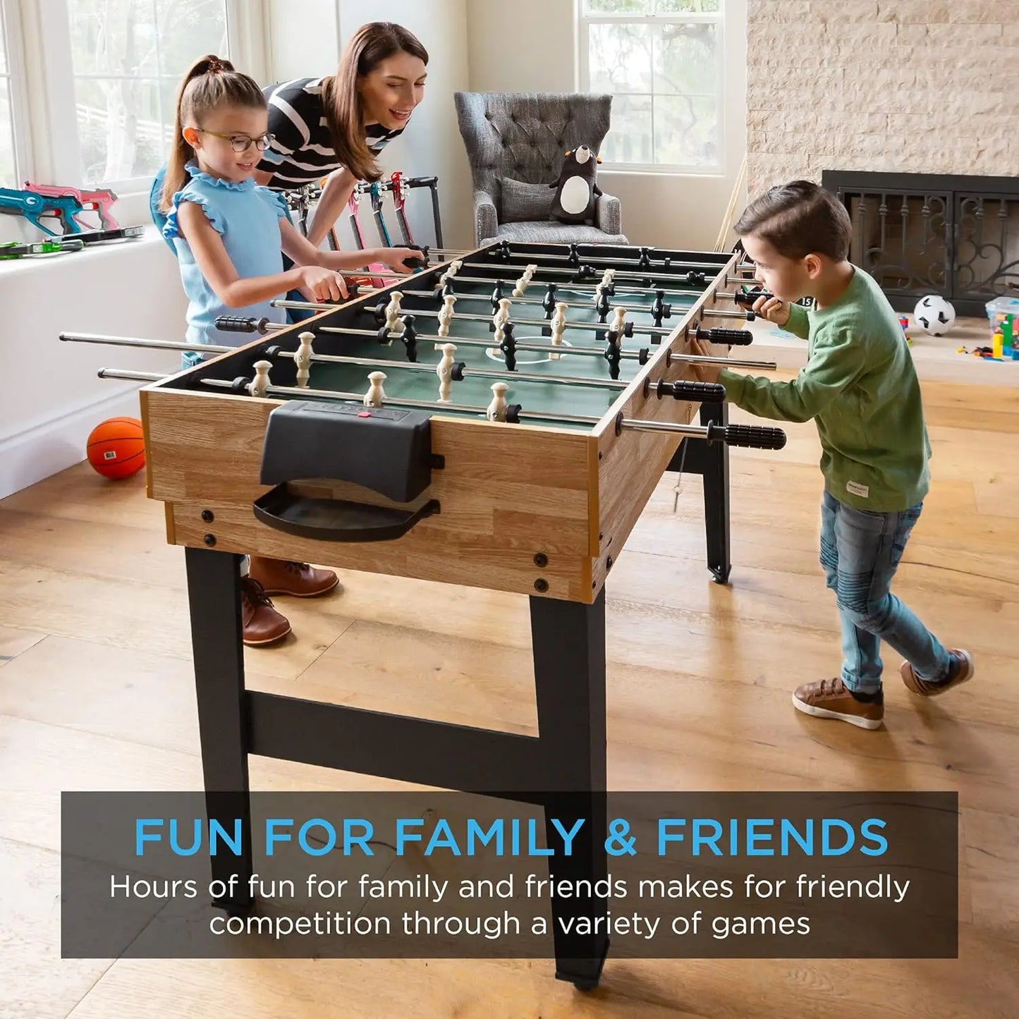 2x4ft 10-in-1 Combo Game Table Set