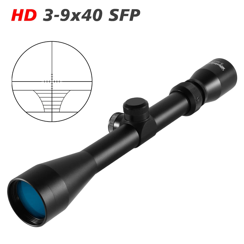 3-9X40 Hunting Deer Air Rifle Scope Wire Rangefinder