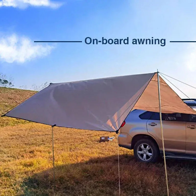 Outdoor Car Tent Shelter Shade Camping Awning Waterproof Tarp