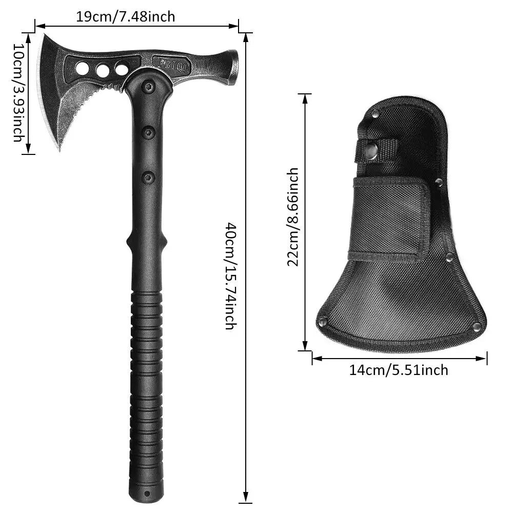 Tactical Survival Axe Multi Tool Emergency Gear