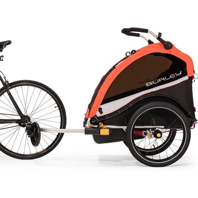 X, 2 Seat Kids Bike Trailer & Stroller