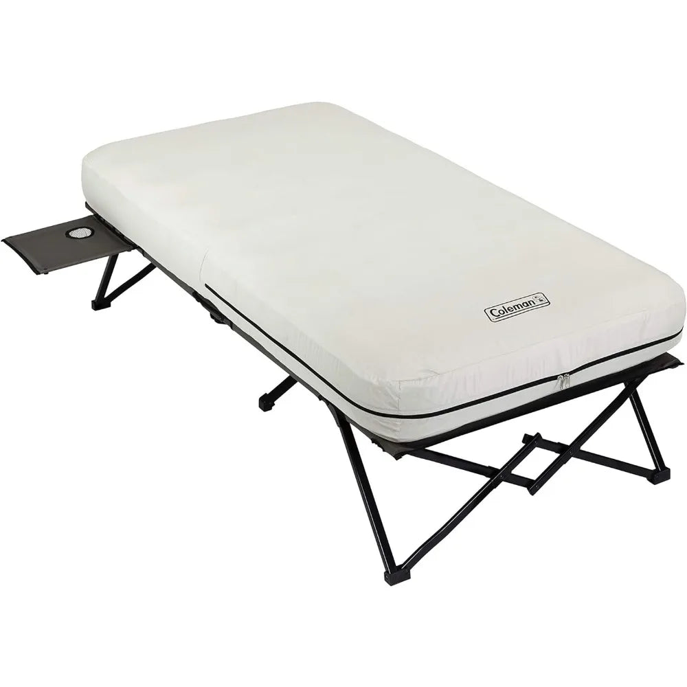 Coleman Camping Cot, Air Mattress, & Pump Combo