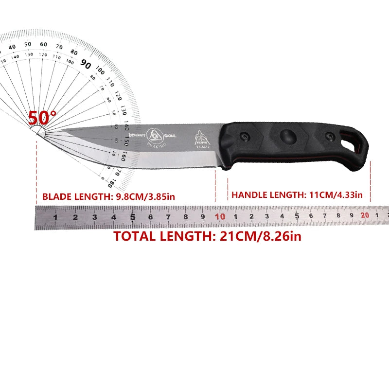 TOPS Portable straight knife Outdoor knife Field Survival Knife