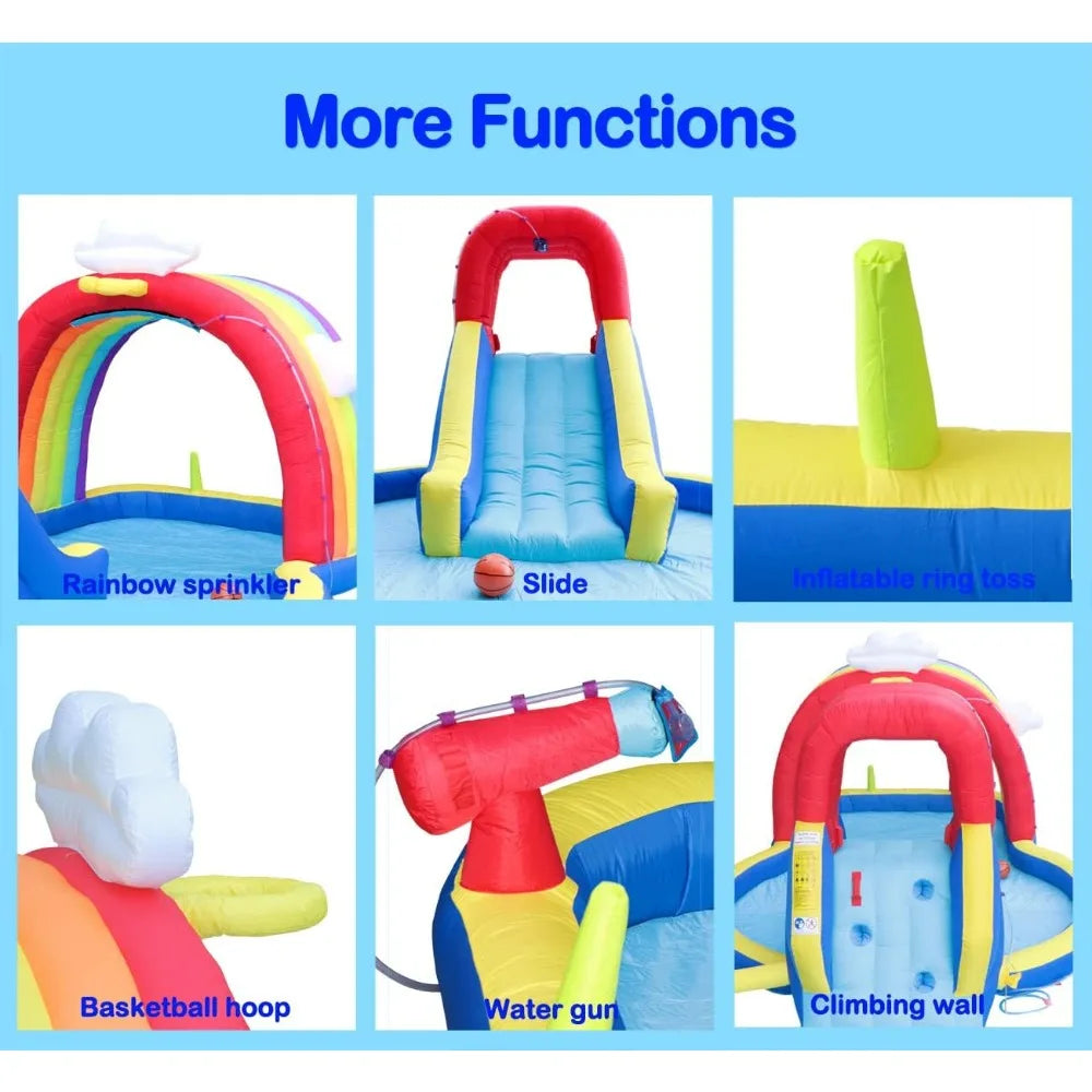 Rock Climbing Pools Swimming Outdoor Inflatable Water Park