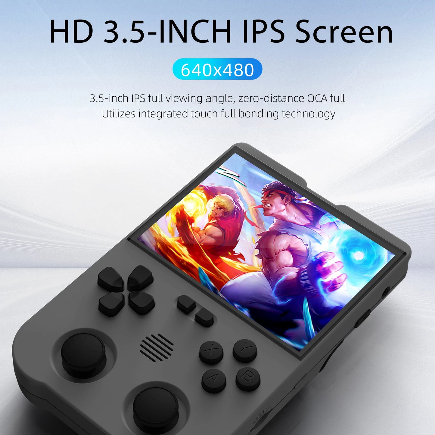 Ampown XU10 Handheld Game Console 3.5" IPS Screen