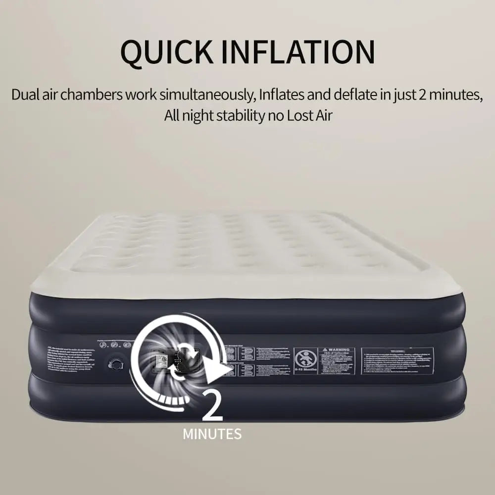 Air Mattress Queen with Built in Pump