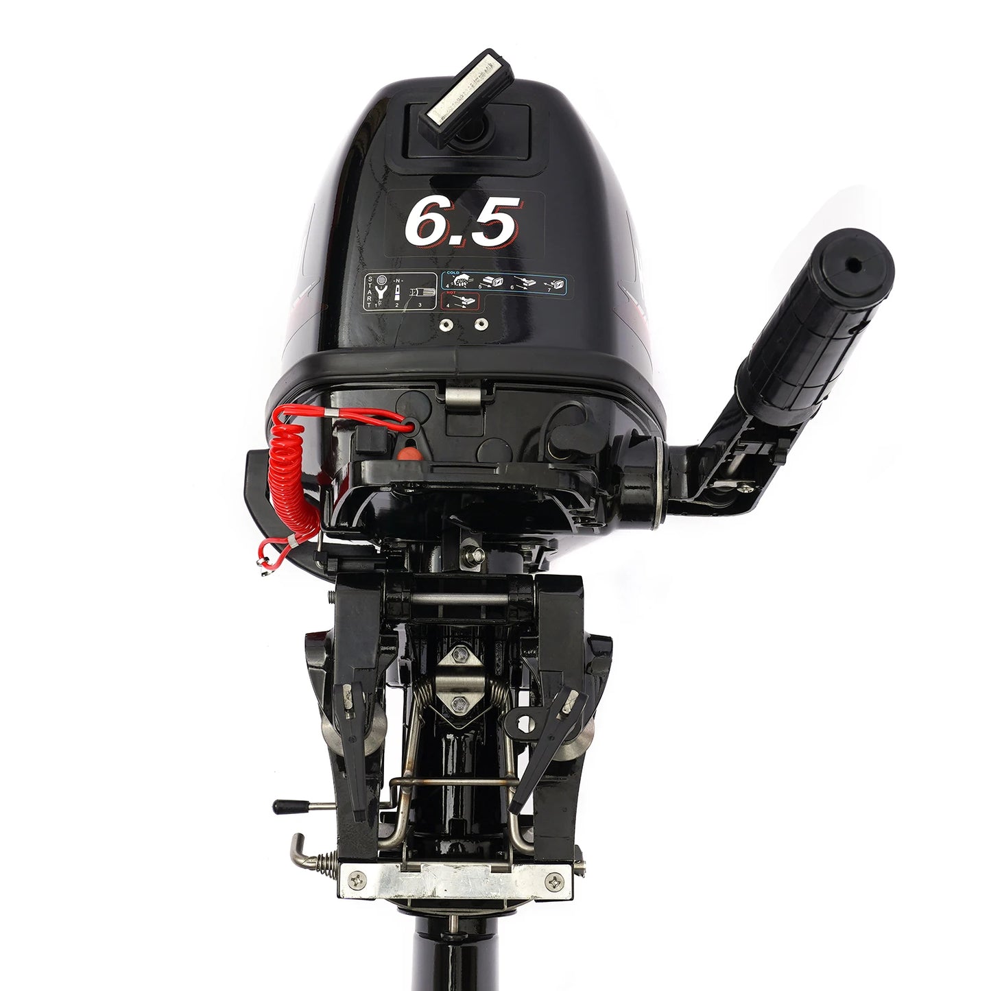 HANGKAI 123CC 4-stroke 6.5 HP Outboard Motor w/ Water-cooling System