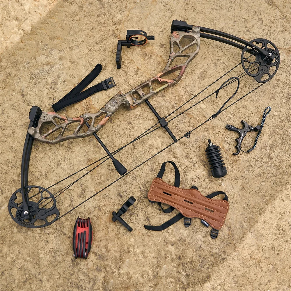 19-70LBS Compound Bow Set with Accessories