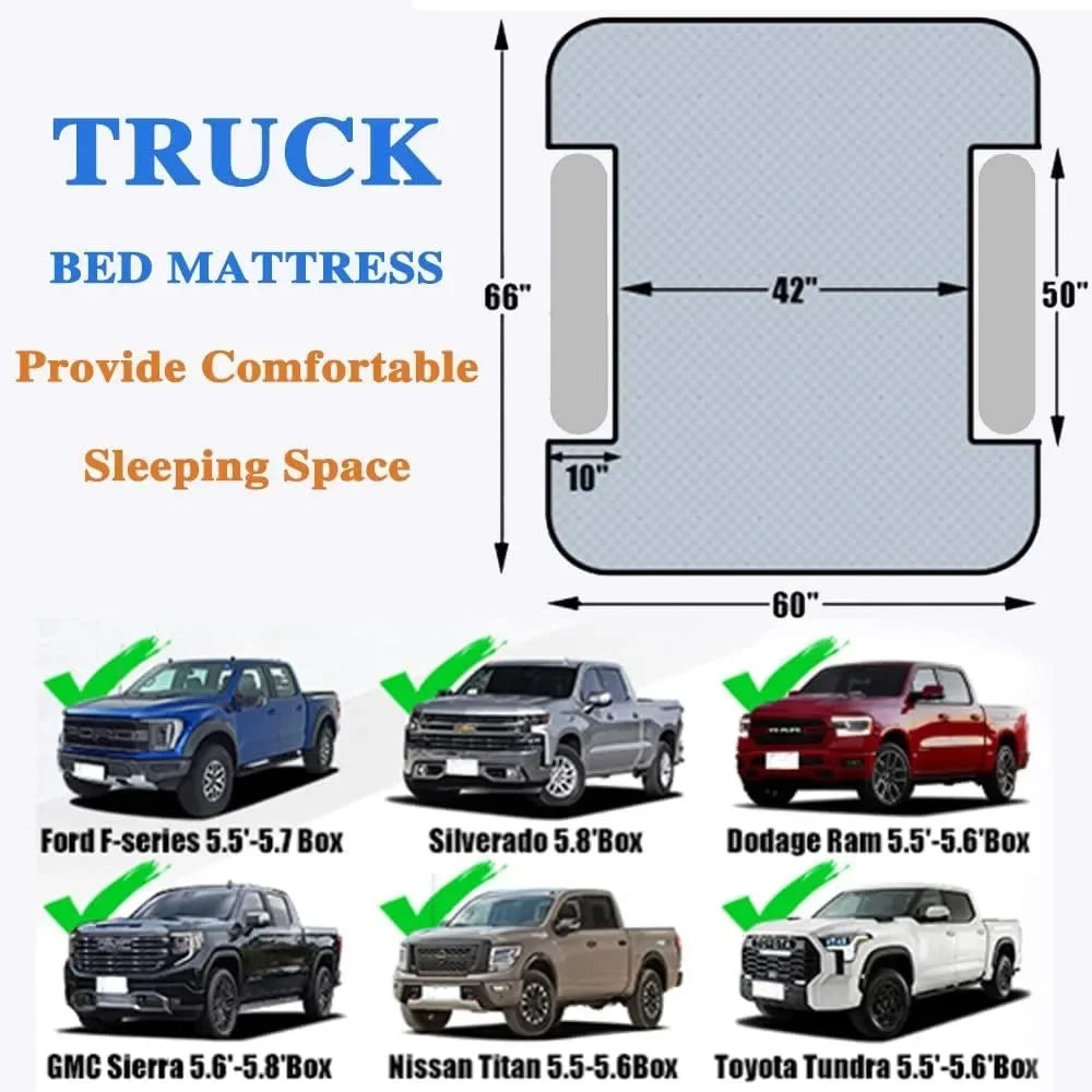 Camping Pickup Truck Bed Air Mattress