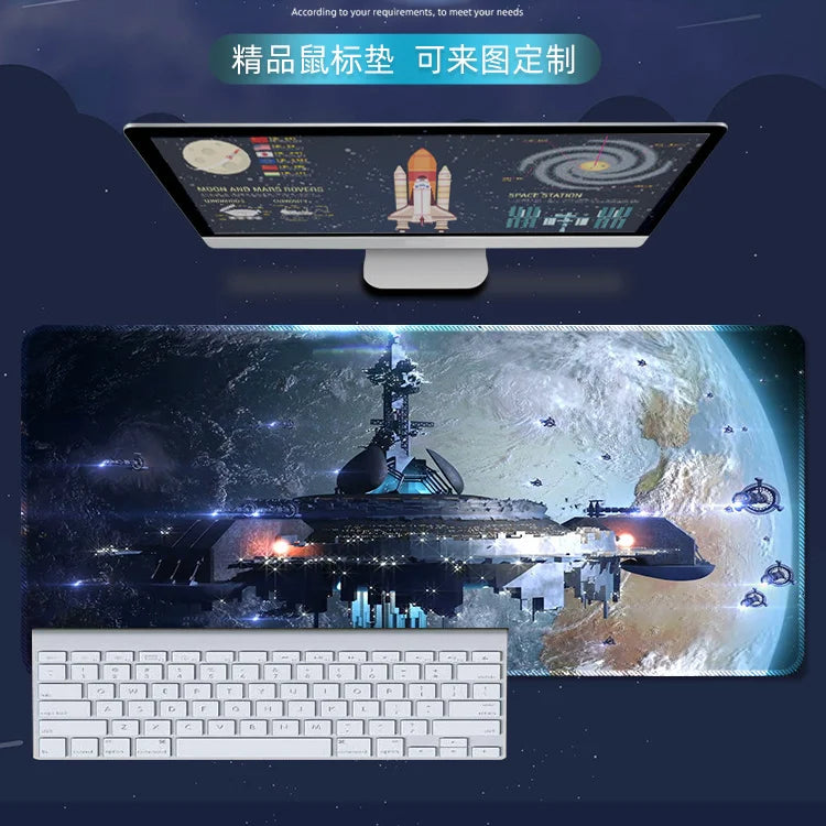 900x400mm Space Night Mouse Pad