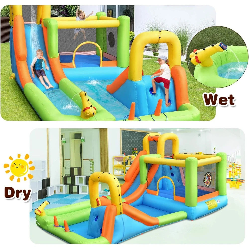 20.5x11FT Mega Waterslide Park Bounce House