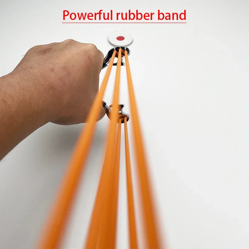 Powerful Rubber Band Metal Material Slingshot