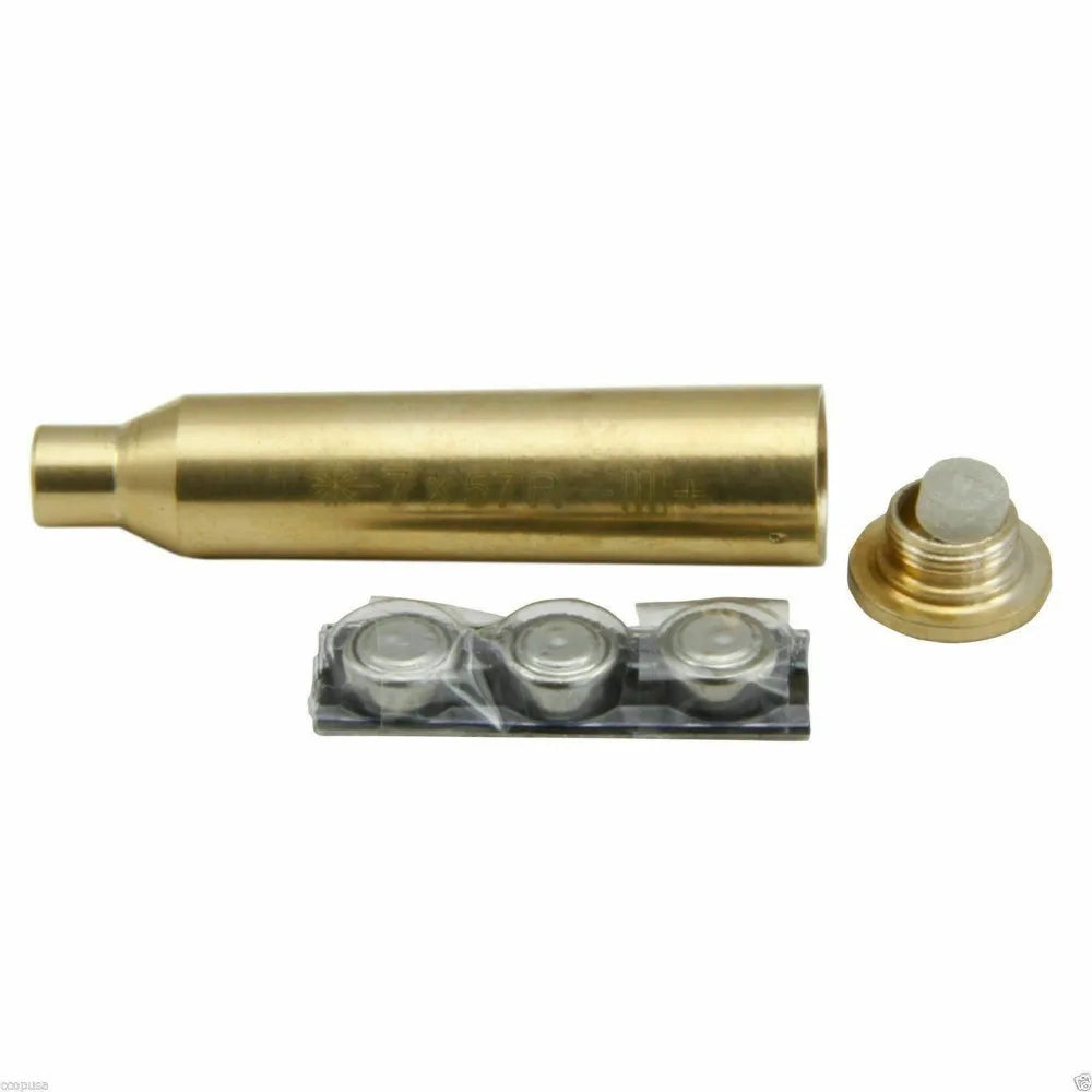 Cartridge Brass Boresighter Red Dot Laser Sight