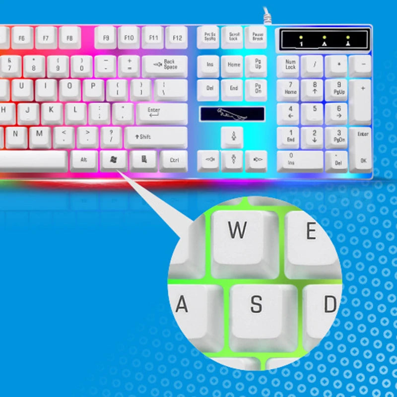 NEW G21 Wired Luminous Keyboard and Mouse Set