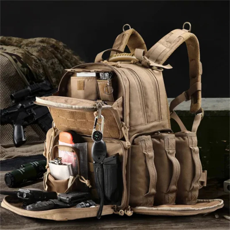 VOTAGOO Tan Tactical Range  Backpack