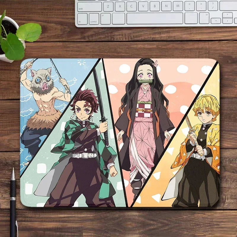 Gaming Mouse Mat Demon slayer Small Mouse Pad