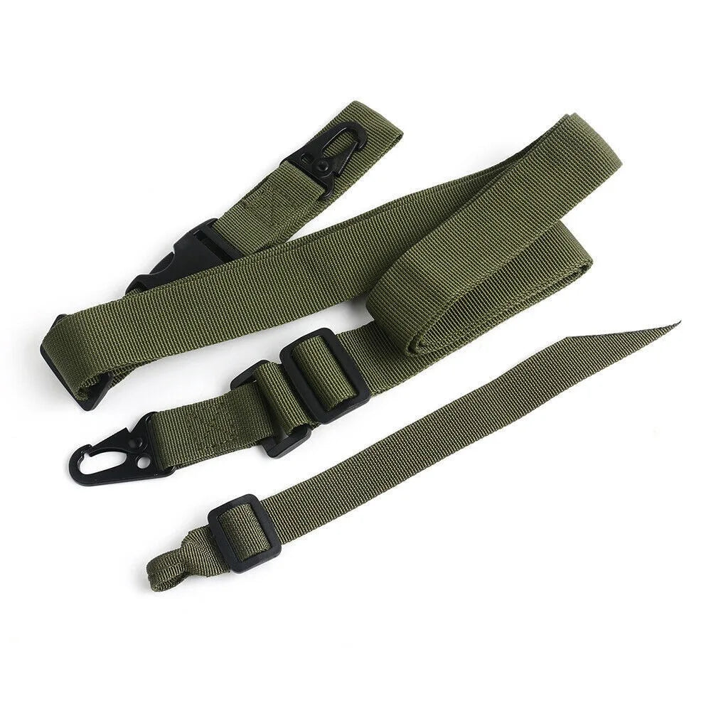 Adjustable Three 3 Point Sling Rifle Gun Strap