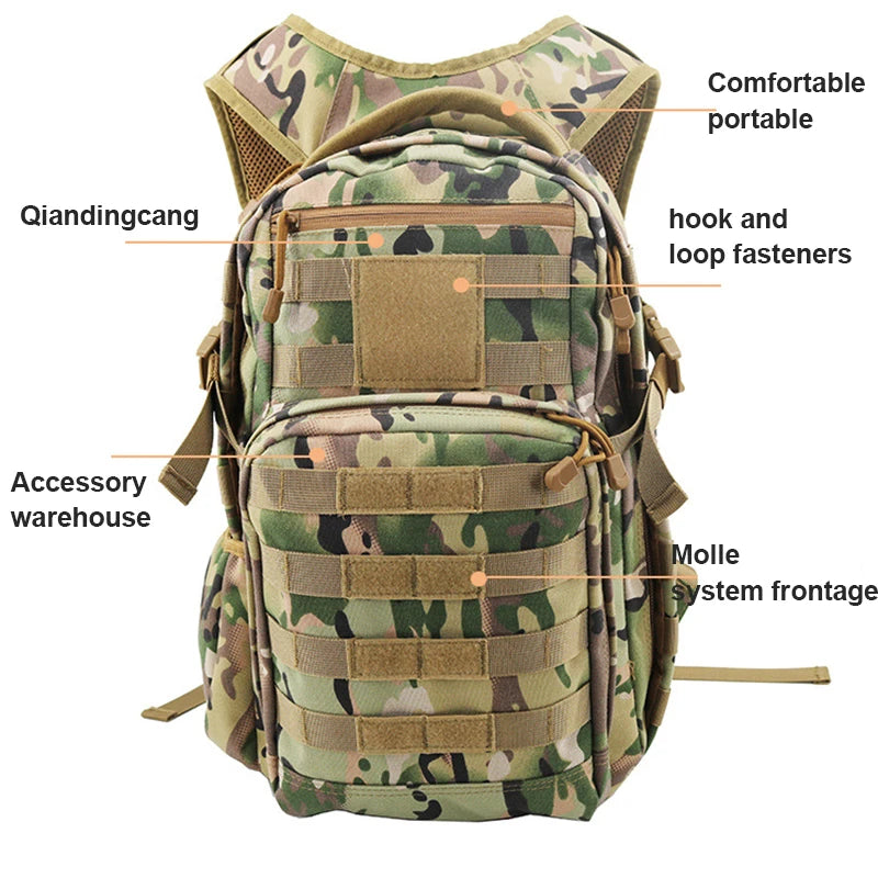 Hunting Hiking Camping Bag Mountaineering Backpack Large Outdoor Capacity