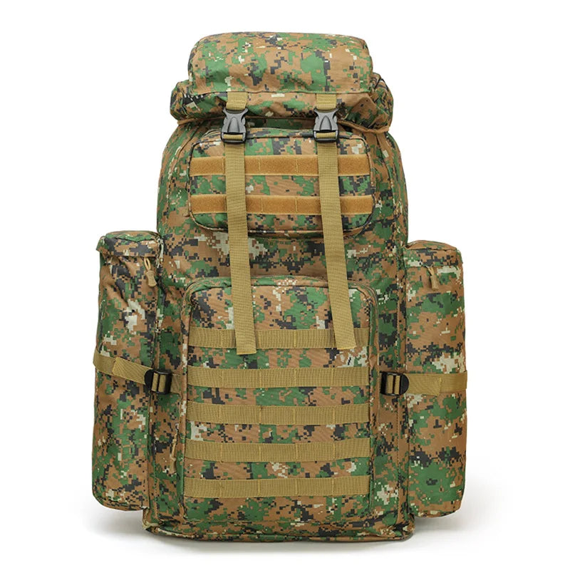 Oulylan 100L Camo Mountaineering Bag Tactical Function Multi functional Backpack