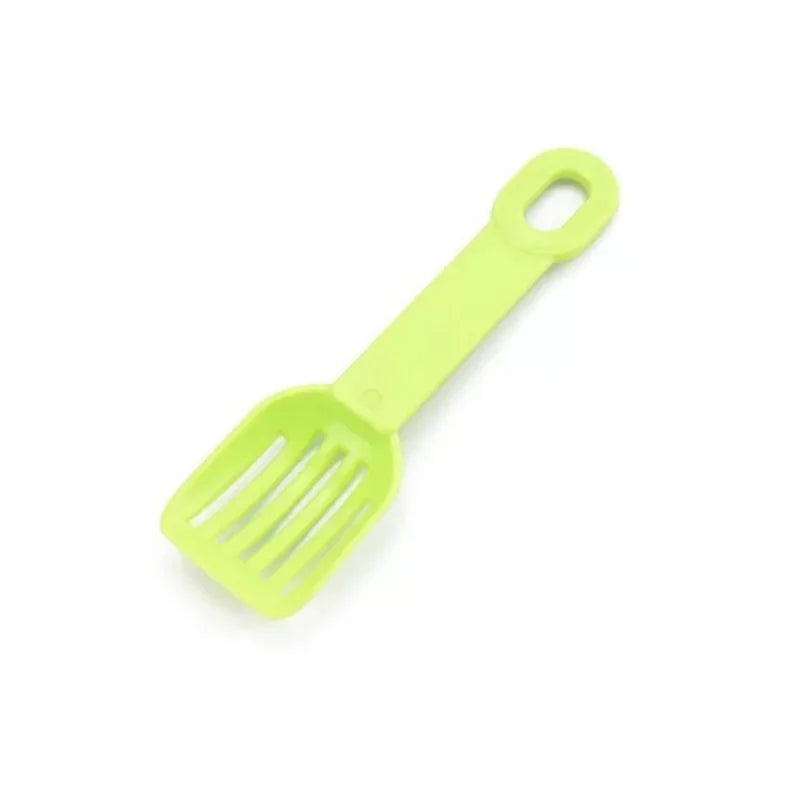 Pet Sand Spoon Hamster Bath Spoon Small Animal Sand Spoon Plastic Small Litter Scoop