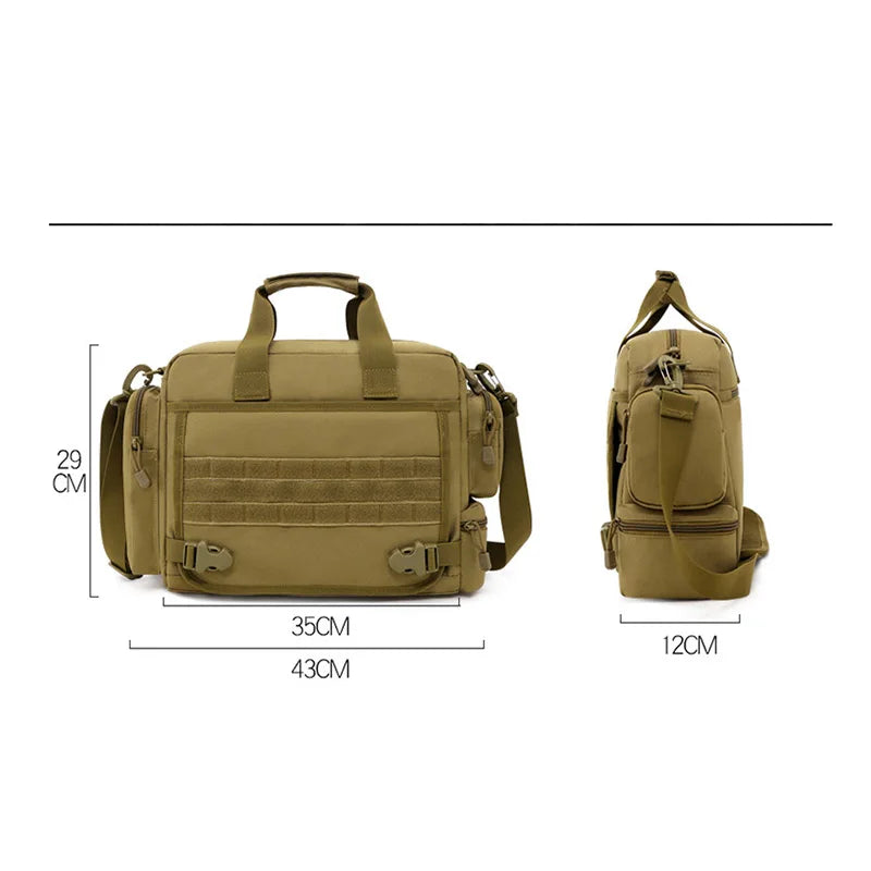 Tactical One Shoulder Laptop Bag Outdoor Large Capacity Backpacks Multifunction