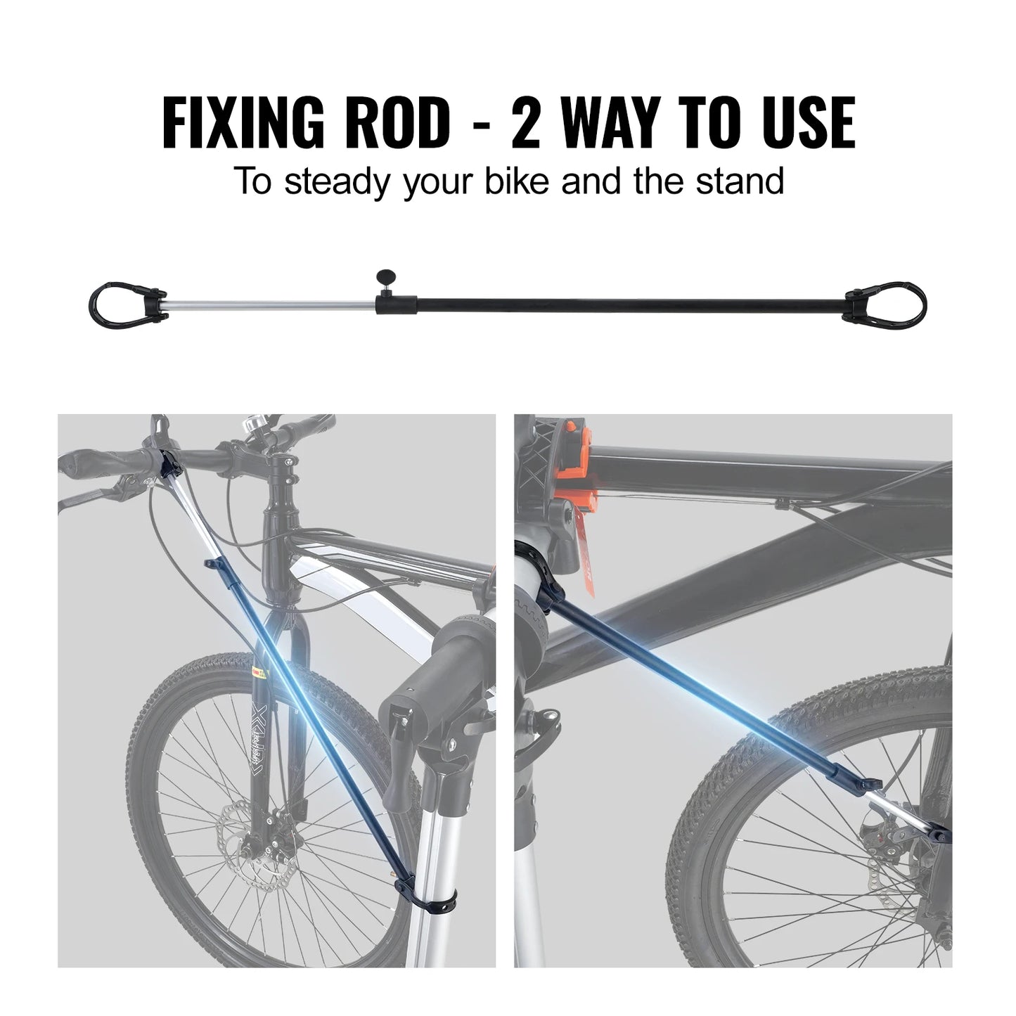 VEVOR Bike Repair Stand 66 lbs Heavy-duty Aluminum Bicycle Repair Stand