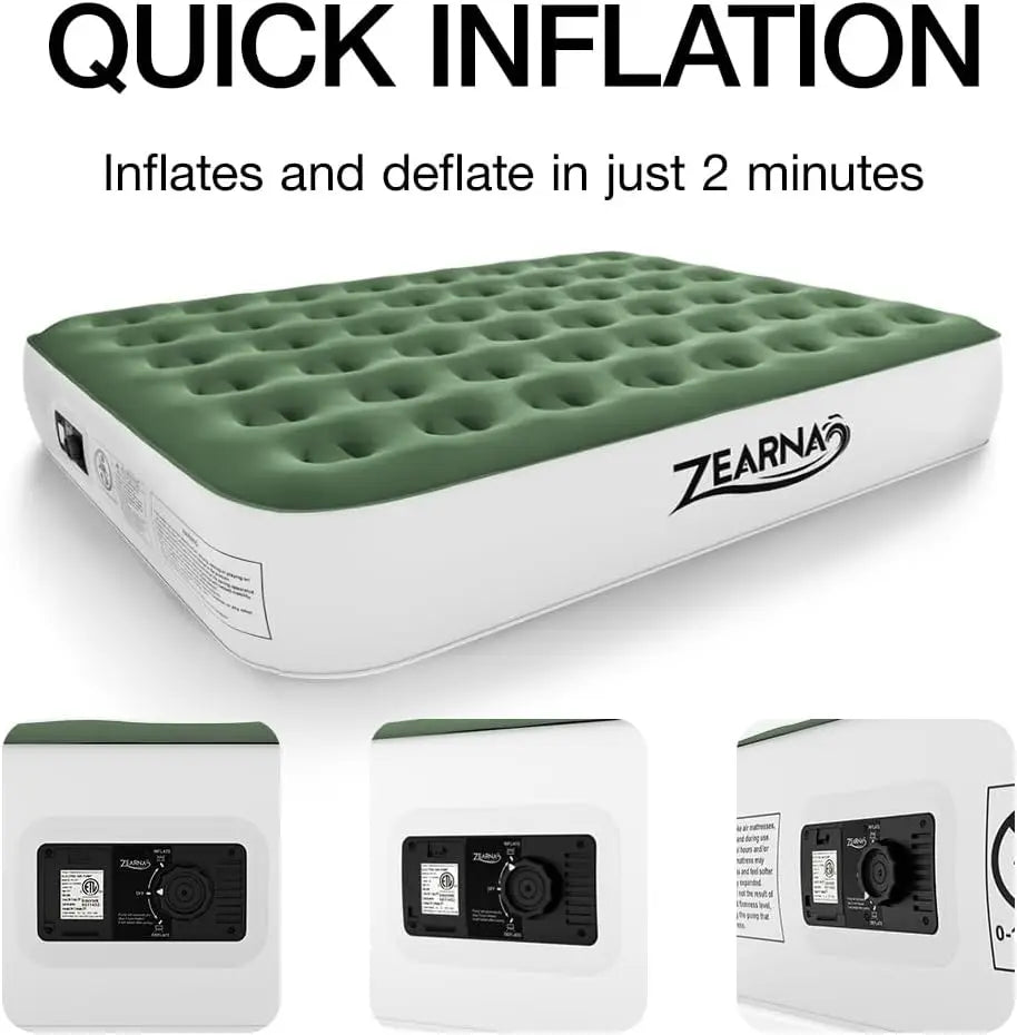 Air Mattress Queen with Built in Pump