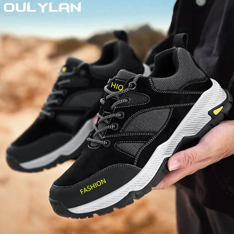 Climbing Shoes Breathable Men Casual Shoes Comfortable Walking Shoes Non-Slip Outdoors Hiking Shoes Fashion Men's Shoes