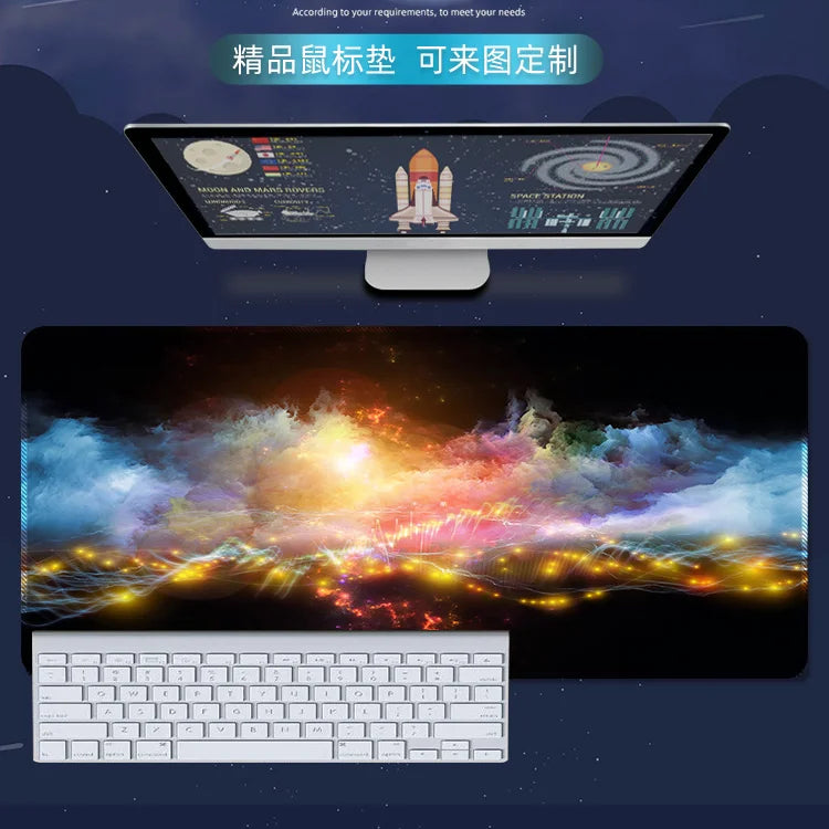 900x400mm Space Night Mouse Pad