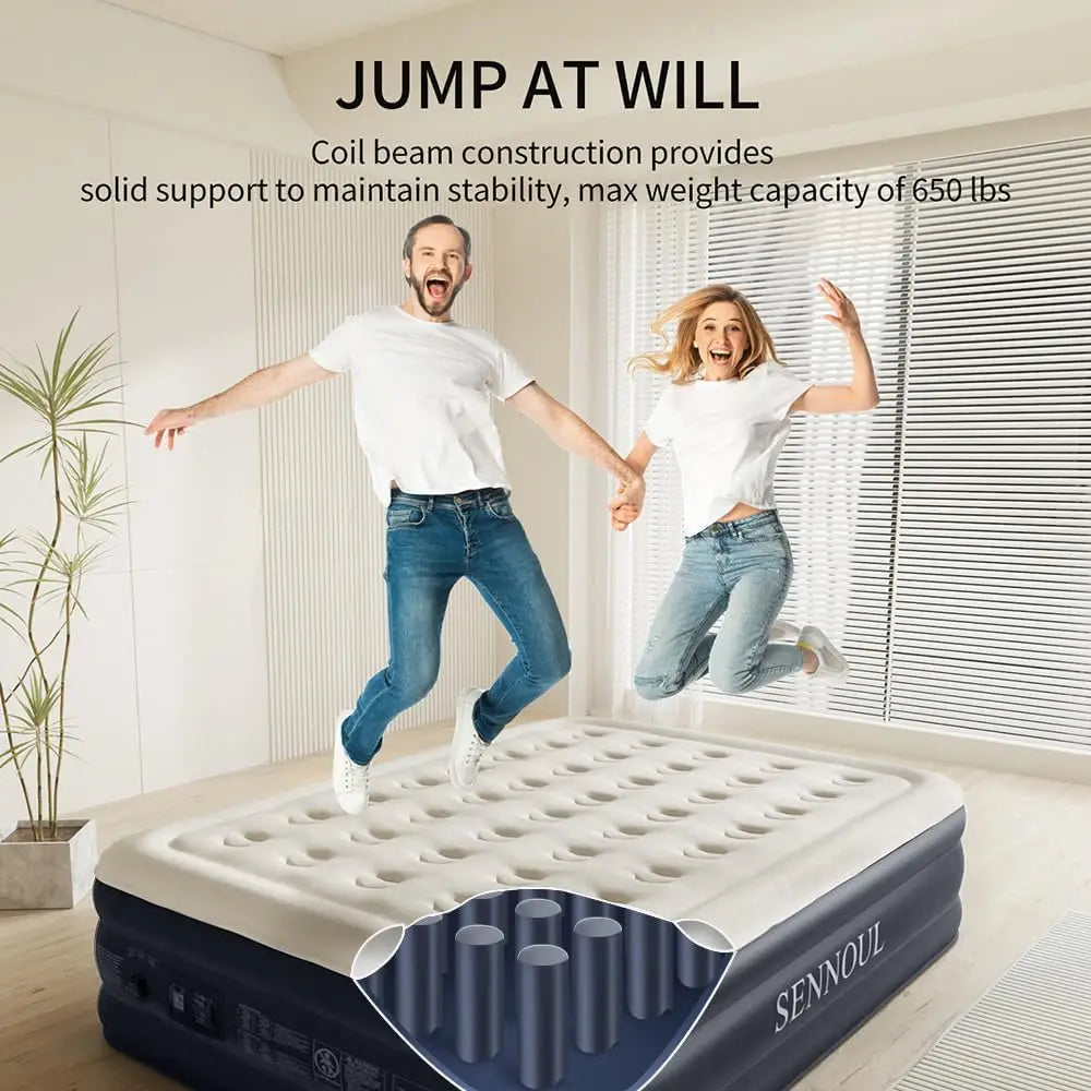 Air Mattress Queen with Built in Pump