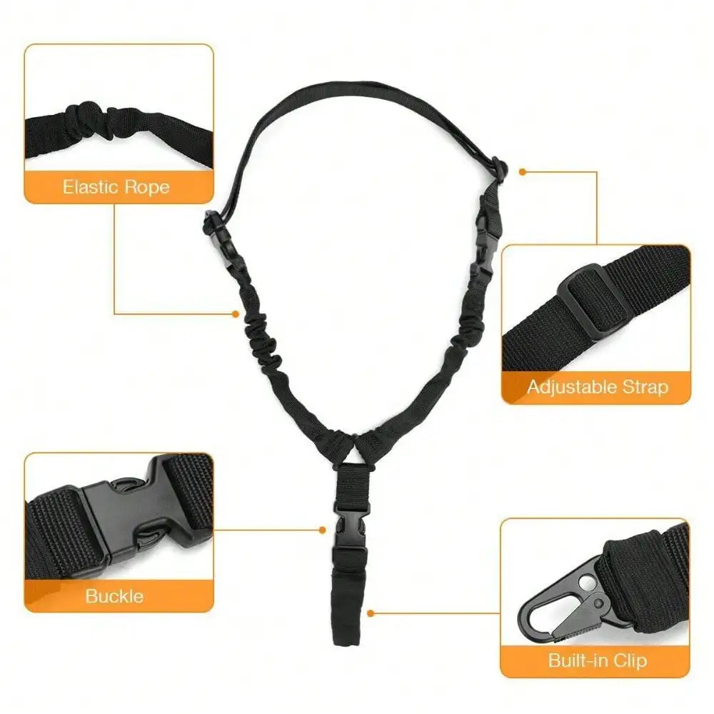 One Single Point Sling Gun Sling Strap W/ Quick Detach QD Buckle