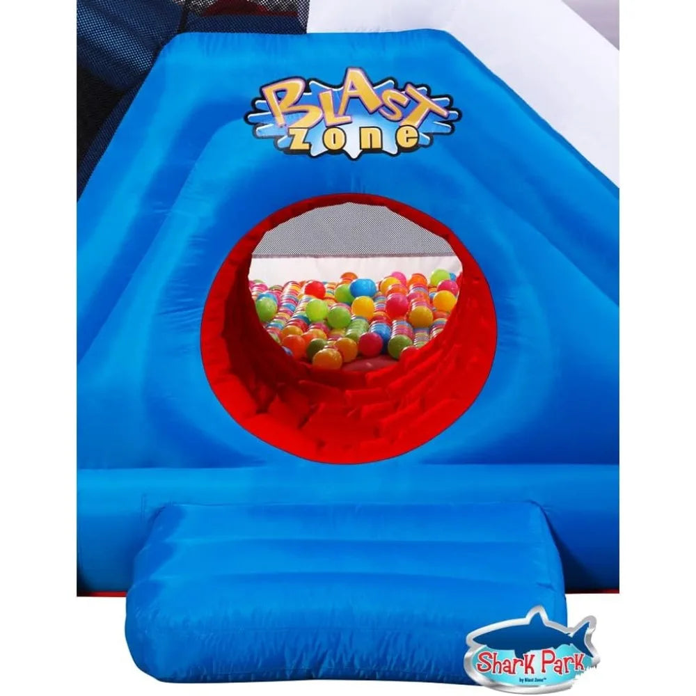 Shark Park 19x11 Inflatable Water Park Bouncer