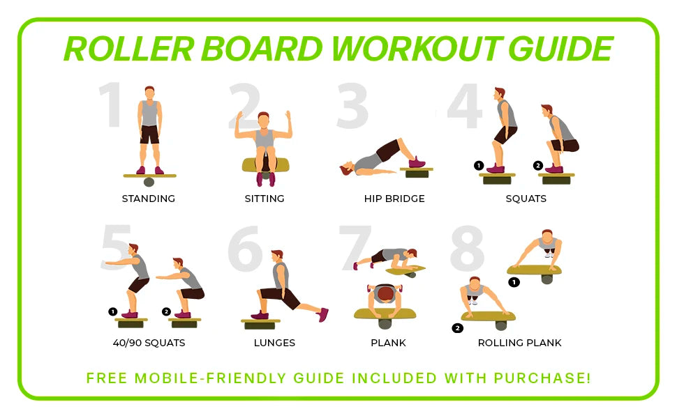 Wooden Balance Board Trainer