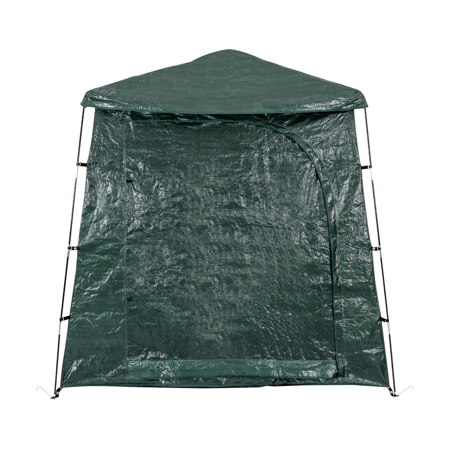 Garden Bicycle Storage Tent Shed Kit Outdoor Storage Stable Waterproof Shelter Foldable Tent Green